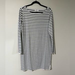 White and Blue Striped Vineyard Vines Dress